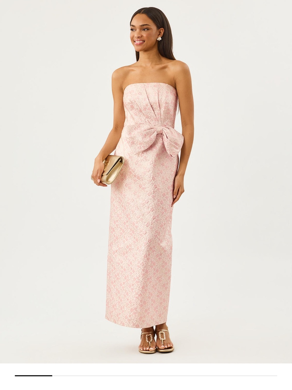 NWT Lilly Pulitzer Tiernan Strapless Maxi Dress